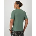 thumbnail image 3 of Hanes Moves Men's Air Mesh T-Shirt Herbal Olive Green XS, 3 of 8