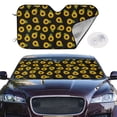 thumbnail image 3 of Lsque Sunflowers Car Windshield Sun Shade | Accordion Folding Style Auto Shade for Car Truck SUV Van | Blocks UV Rays Sun Visor Protector | Small, 3 of 7