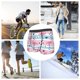 thumbnail image 4 of Fotbe Pink Striped Flamingo Calzoncillos Tipo Boxer con Bolsa de Soporte Total para Hombre, X-Temp Fresco, Transpirable y de Secado Rápido-X-Large, 4 of 5