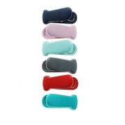 Mainstays 6-Piece Magnetic Plastic Bag Clips Set, Multi-Color
