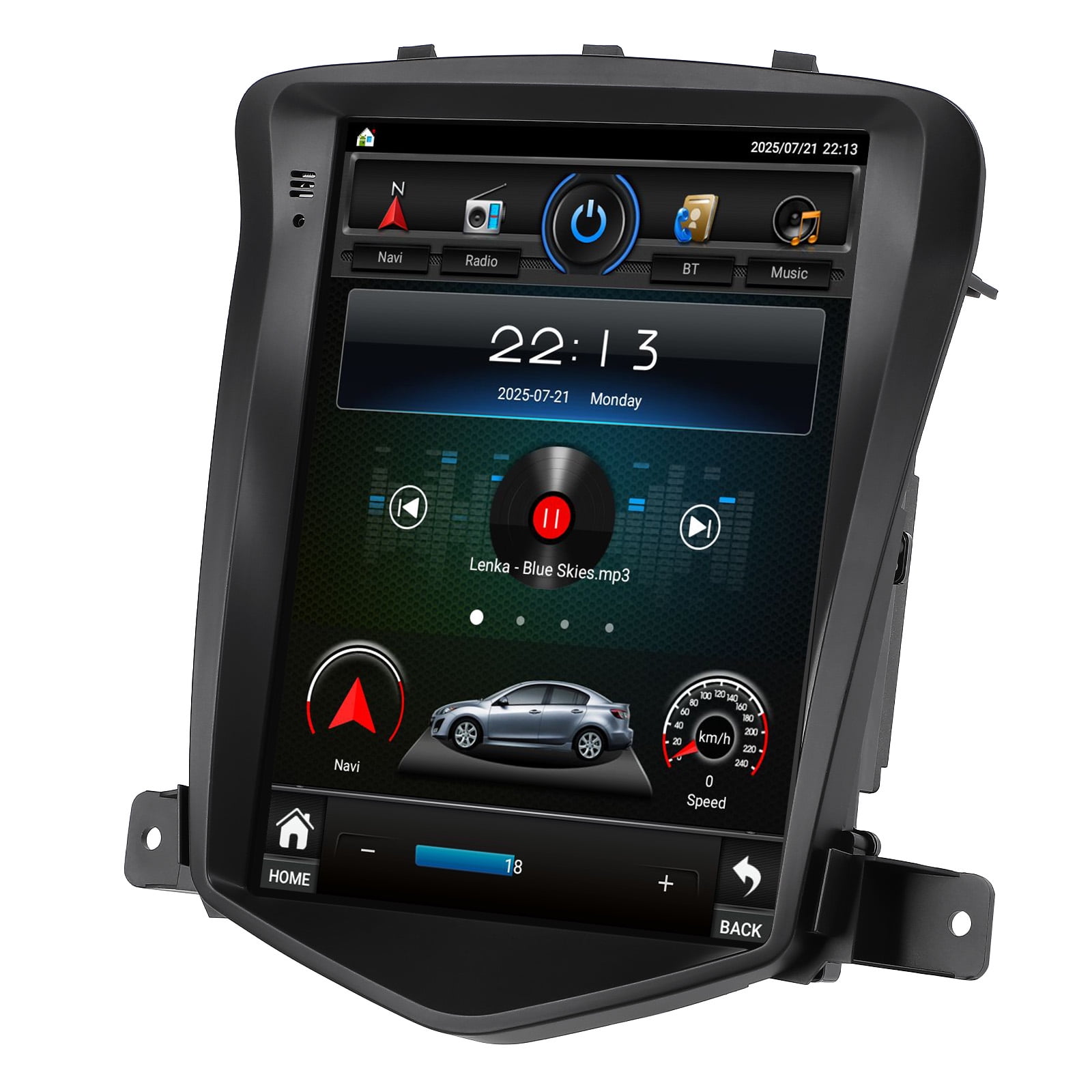 Woudy Android 15 Apple Carplay GPS NAVI Car Radio Stereo 4+64G for Chevy Cruze 2009-2015