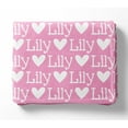 thumbnail image 2 of Personalized Kid/Teen Blanket - Name and Heart, 2 of 6