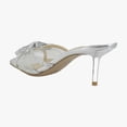 thumbnail image 3 of Jessica Simpson Cornilia2 Women's Heels Silver/Clear Size 12 M, 3 of 8