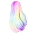 thumbnail image 3 of Ball Joint Doll , Exquisite Soft Supple Colorful High Simulation Doll  Beautiful Gradient Color Doll  Hair Long Curly With 3 Piece Mesh Cloth For Kids Girls Gift, 3 of 8
