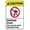 Metal tin sign 174, variant on Caution Overhead Work Metal Tin Sign Vintage Warning Caution Wall Art Decor for Home Business Office Yard Garage Farmhouse Bar Street Indoor Outdoor Wall Decoration 8x12 Inch
