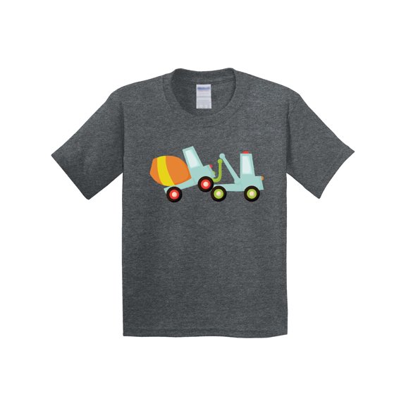 Inktastic Tow Truck Construction Youth T-Shirt