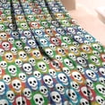 thumbnail image 3 of Colorful Skull Pattern Blanket,Comfortable Soft Lamb Wool Throw Blanket,All Season,Warm Lightweight Blankets for Sofa Bed Couch Living Room Chair,40"x50", 3 of 4
