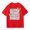 00$-Red1900, variant on Hiijoy Girls Black Tee Shirt Graphic Back To School Short Sleeve Crewneck Tshirt, Sizes 3-14