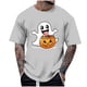 thumbnail image 1 of Blusas y camisas de manga corta y cuello redondo para hombre. Blusas/camisetas de manga corta con cuello redondo y estampado de Halloween para hombre. Blusa para hombre., 1 of 4
