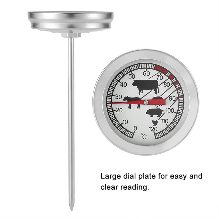 Anneome BBQ Kitchen Baking Tester for Grilling Oven Special Measuring Gauge  Temperature Smoker Indicator Steel Home Barbecue Cooking Instant Mini Liquid  Meat Meter Cooker Food - Yahoo Shopping