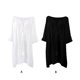 thumbnail image 5 of Camisa de mujer Minnieouse Encubrimientos Vestido de playa de manga larga Traje de baño Sexy Verano Tallas grandes Ropa suelta Ropa de protección solar Blanco, 5 of 6