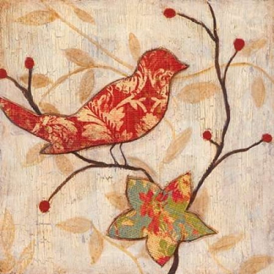 Songbird I Canvas Art Tava Studios 24 X 24 Walmart Com Walmart Com