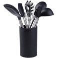 thumbnail image 2 of Juego de utensilios de cocina de 9 piezas fabricados en silicona y acero inoxidable., 2 of 4