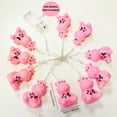thumbnail image 4 of Sezrgiu Pink Cow Night Light Battery Operated LED Indoor Decor Girls Kids Room Decoration, 4 of 9