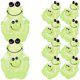 thumbnail image 4 of ifundom - 10 adorables dijes de rana de resina con parte trasera plana para funda de teléfono, 4 of 4