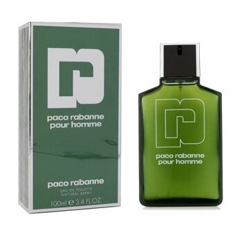 Paco Rabanne Pour Homme Eau de Toilette Cologne for Men 3.4 oz