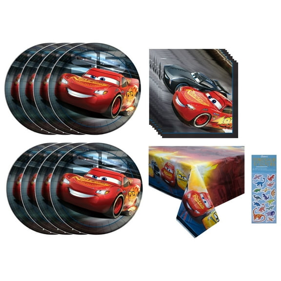 Unique Disney Cars Birthday Party Supplies Bundle