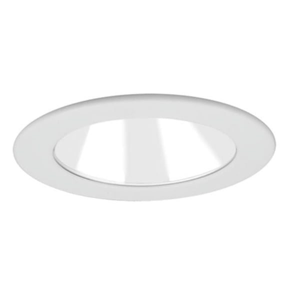 Jesco Lighting TM302WHWH 3 in. Aperture Low Voltage Trim With Adjustable Open Reflector