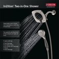 thumbnail image 2 of Delta 75582D In2ition Shower Head and Hand Shower, Chrome, 2 of 2