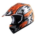 thumbnail image 2 of WOW Youth Kids Motocross Helmet BMX MX ATV Dirt Bike HBOY Star Matt Orange, 2 of 5