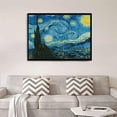 thumbnail image 3 of Rompecabezas La Noche Estrellada Van Gogh 1000 Pzs Flink Diseño original, 3 of 3