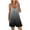 Gray jumpsuits women dressy, variant on Wycnly Jumpsuits for Women Dressy Fashion Loose Swing Spaghetti Strap Mini Jumpsuits Overalls with Pocket Summer V-Neck Sleeveless Gradient Print Short Trendy Rompers Gray xl