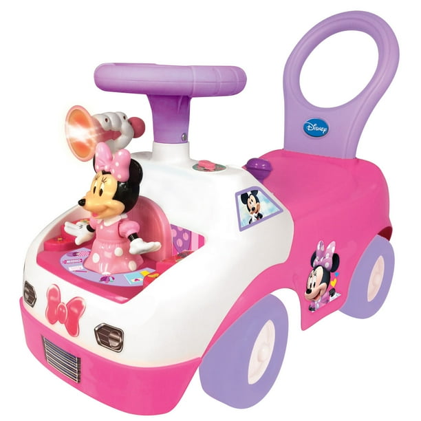 Kiddieland Minnie Mouse Dancing Activity Interactive Ride On Car with Sounds - Walmart.com