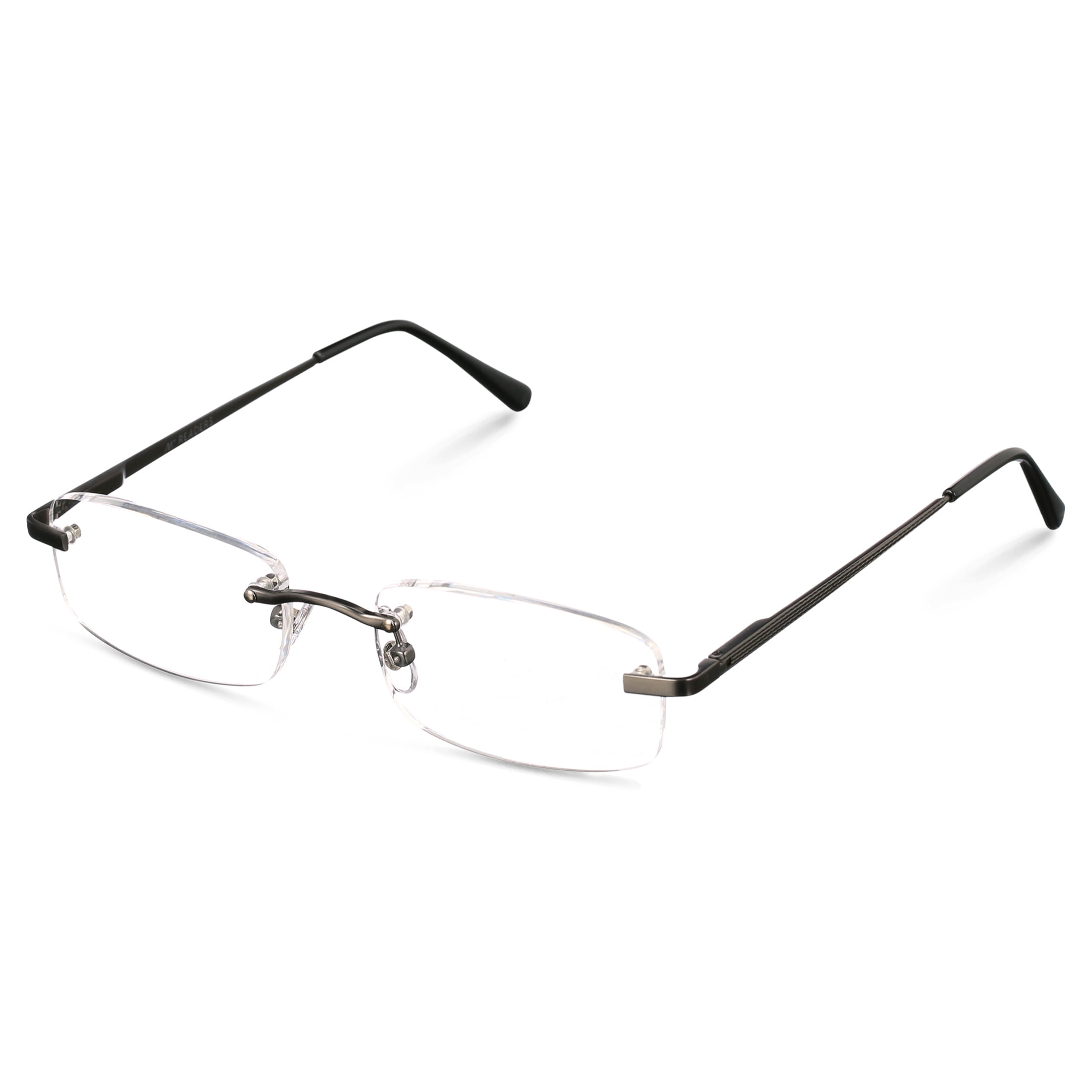 M+ Readers 180° Flex Temples Jean Dgun +1.75 Reading Glasses with Case