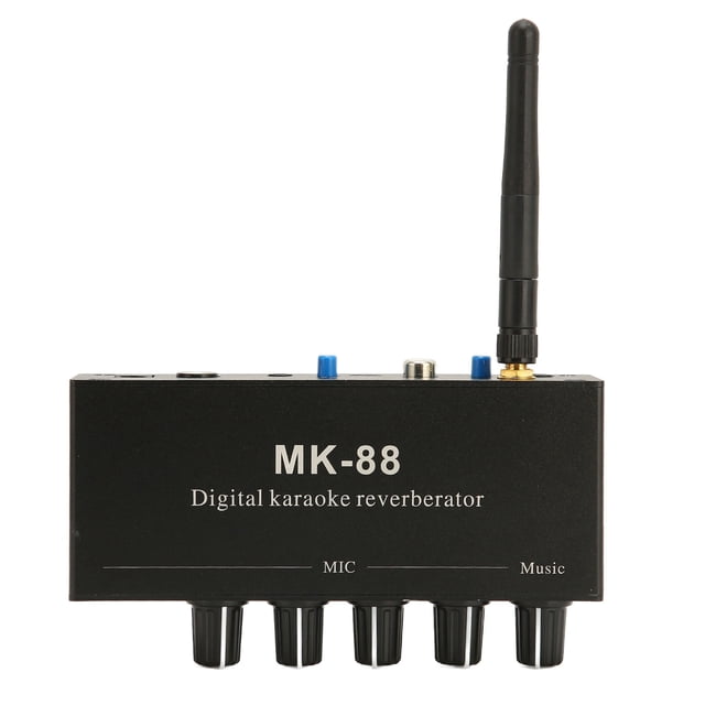 Karaoke Reverberator,6.5mm Karaoke Mixer Aluminium Digital Karaoke Reverberator Karaoke Reverber Elevated Design