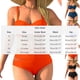 thumbnail image 3 of Tankini deportivo para mujer, estampado a juego, con cremallera, ajustado, para surf, dos piezas, tankini, 2 piezas, 3 of 4