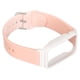 thumbnail image 4 of Correa de reloj de silicona con funda protectora, accesorio de repuesto apto para Mi Band 7 Pro, funda rosa y blanca, 4 of 14