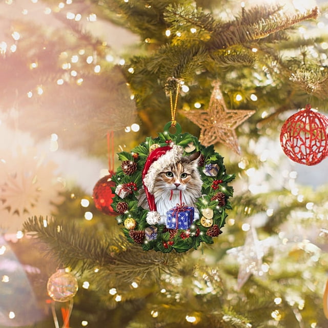 Teissuly Christmas Ornament Lovely Tree Gift Ornament Christmas Tree Hanging Party Decor Teissuly WER202310165800
