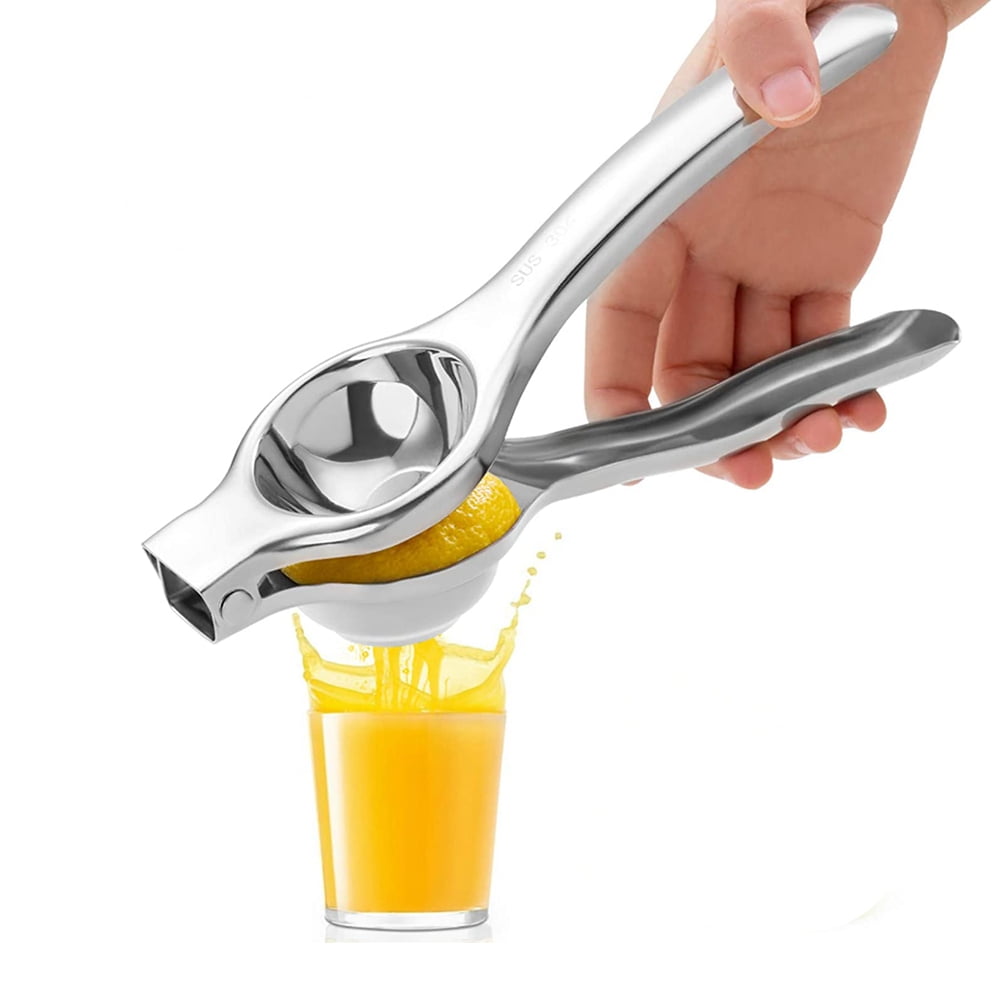 Lemon Squeezer Hand Manual Juicer 304 Stainless Steel Lemon Presser Citrus Press Juicers for Hand Squeezing Lemon Lime Citrus