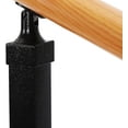 thumbnail image 5 of Handrails for Outdoor Steps, 600Lbs Load Stainless Steel Stair Railing 1 to 3 Steps, Metal Balustrade Hand Railing Angle Adjustable Hand Rails for Outdoor Steps, Complete Kit Log Color, 5 of 7
