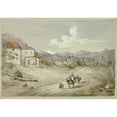 thumbnail image 3 of Elizabeth Murray 24x18 Black Modern Framed Museum Art Print Titled - Albenga on the Corniche (Costal) Road (1841), 3 of 5