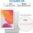 thumbnail image 1 of Glass Screen Protector Tablet Case for IPad Air Pro 10th Generation 10.9 11 10.2 Inch 2022 I Pad 10 9 8 7 Gen Mini 6 5 4 Cover For ipad 10.2 2019 2PCS, 1 of 6