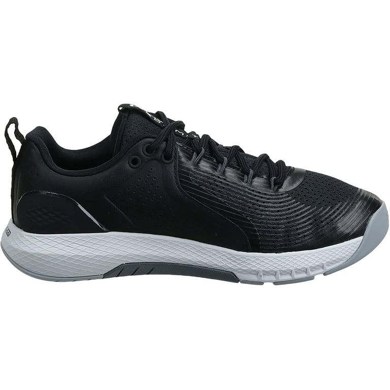 Under Armour UA Charged Commit TR 3 Black White Men Cross Training Shoes Fitness shoes Under Armour UA Charged Commit TR 3  main image 4