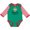 Green and Red, variant on Inktastic Baby Boy Tribal New to Our Tribe Boys or Girls Long Sleeve Baby Bodysuit