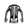 thumbnail image 6 of Joyfy Skeleton Costume for Adults, Skeleton Bone Bodysuit Halloween Costumes for Men with Skeleton Hood Mask, Halloween Party Fancy Dress-up, 6 of 8