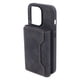 thumbnail image 4 of Funda protectora Nikou para iPhone 14 Pro Max 2 en 1 con recortes precisos y soporte para tarjetas Negro, 4 of 15