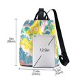 thumbnail image 3 of FORMRS Women's Travel Backpack Purse Anti-Theft Hidden Pockets Casual Shoulder Bag, Yellow Mountains, 3 of 7