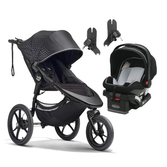 Baby jogger summit x3 et Ensemble Siège d'Auto graco weston