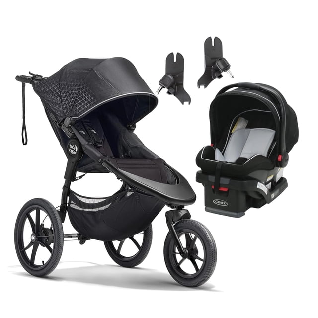 Baby jogger summit x3 et Ensemble Siège d'Auto graco weston