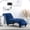 Blue, variant on Tufted Armless Chaise Lounge for Leisure | Wide Seating for Comfortable Rest | Three Fabric Options with Bubble Nails Decoration | Pine + Laminated Frame for Durability