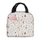 thumbnail image 1 of Easygdp Coffee Bolsa Térmica Premium - Tela Oxford Impermeable, Gran Capacidad, Bolsillo Frontal, Unisex para Trabajo, Escuela, Actividades al Aire Libre y Picnics, 1 of 8