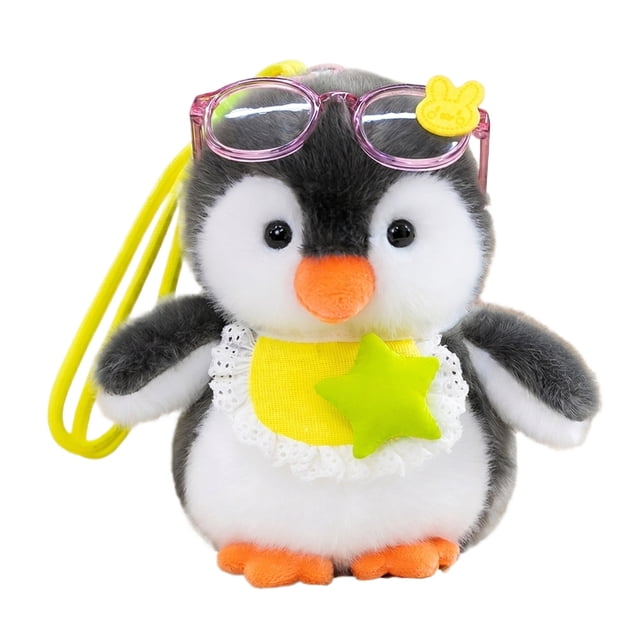 Cute Penguin Plush Toy, Backpack Charm & Desk Companion, Random Style Adorable Stuffed Animal Hanging Ornament