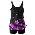 thumbnail image 6 of LOPECY-Sta Bathing Suit for Women Tankini Swimsuits for Women Sleeveless Tummy Control Two Piece Bathing Suits Flowy Swim Tops with Boy Shorts, 6 of 8