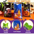 thumbnail image 5 of KNACK - 60 Pcs Halloween Drawstring Treat Bags, Goodie Candy 6 Trick Or Treat Bags Bulk,, 5 of 6