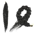 thumbnail image 6 of Eqslft Ocean Wave Crochet Hair, Deep Wave Curly Braiding Hair Extensions,Bundles Brazilian Hair Weave Bundles, Curly Extensions for Boho Braids, 6 of 7