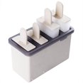 thumbnail image 1 of Coofit Ice Cream Mold Creative 4-Cavity Plastic Ice Pop Mold Ice Cube Mold for Kitchen, 1 of 10